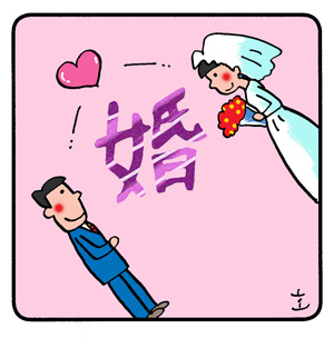 심혜진의 삼라만상 한자이야기 27. 婚(혼인할 혼)