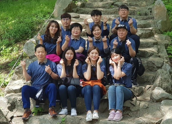 부평대건신협 8월 워크샵에 참여한 임직원들.