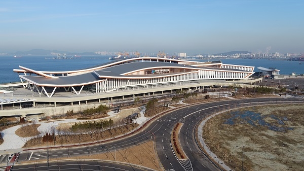 송도국제도시(9공구) 인천항 국제여객터미널 전경