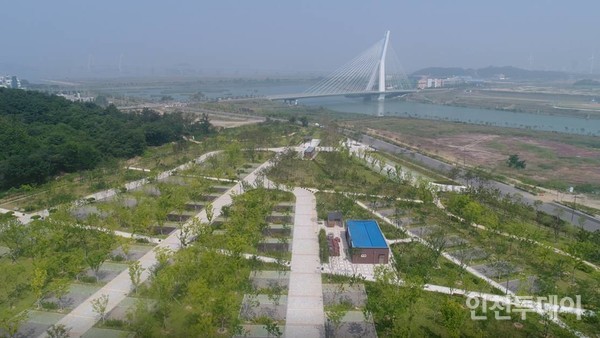 인천 서구 청라해변공원의 모습.(사진출처 인천경제자유구역청)