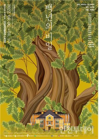 인천시는 오는 4월 6일부터 10일까지 인천문화예술회관 소공연장에서 인천시립극단이 ‘백년의 비밀’ 연극을 개최한다고 24일 밝혔다.(사진제공 인천시)