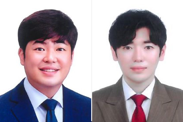 왼쪽부터 유세움, 김용희 후보.