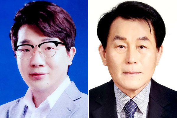 인천 서구의원 바선거구 민주당 1-가 송승환, 1-나 심우창 후보.