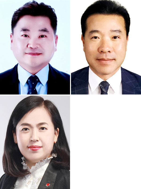 인천 서구의원 바선거구 국민의힘 2-가 홍순서, 2-나 이의상, 2-다 김유미 후보.