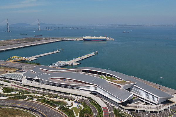 인천항 국제여객터미널 전경.(사진제공 인천항만공사)