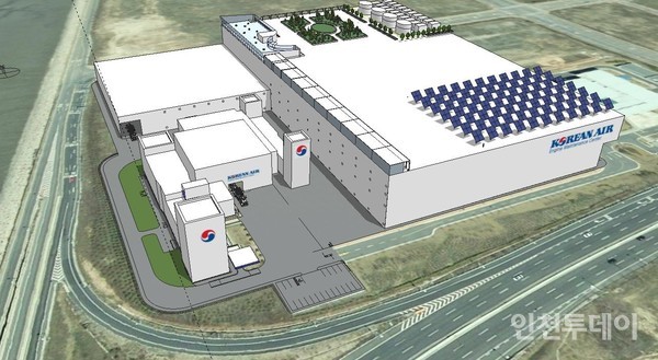 인천 영종도에 세워질 항공기 엔진정비 클러스터 조감도. (사진제공 인천시)