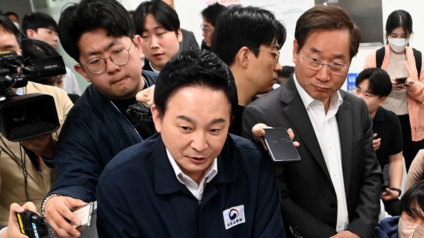 원희룡 국토교통부 장관은 지난 24일 인천 전세사기피해지원센터를 방문했다. (사진제공 인천시)