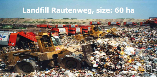 오스트리아 빈의 쓰레기 매립지. (자료제공 빈 에너지)