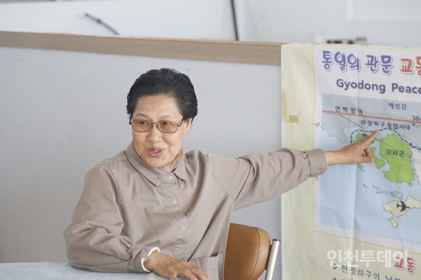 김영애 (사)우리누리평화운동 대표.