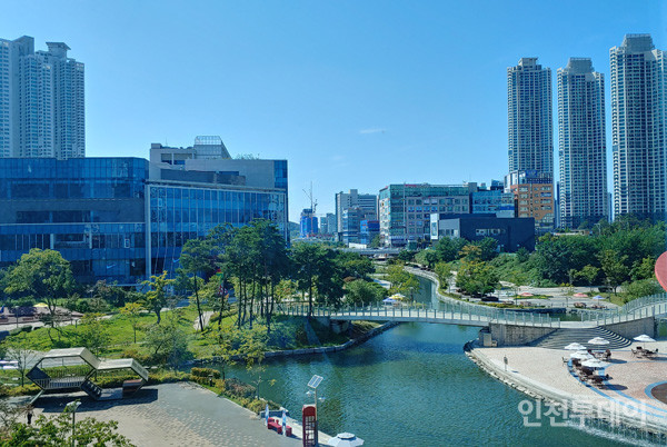 인천 서구 청라국제도시 일부 모습.