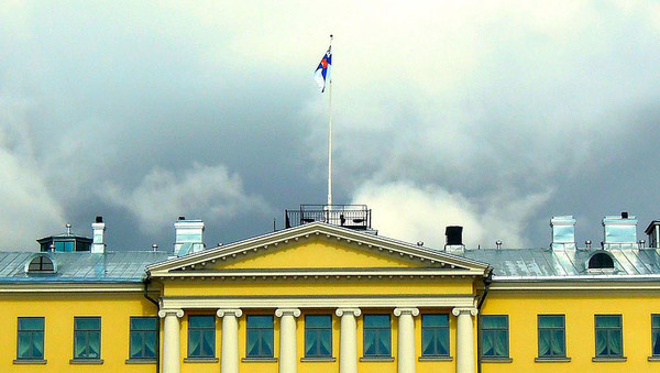 핀란드 헬싱키에 소재한 대통령궁.(사진 출처 픽사베이)