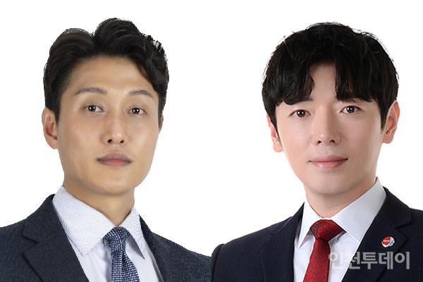 인천시의회 석정규 의원(왼쪽)과 김용희 의원(오른쪽).