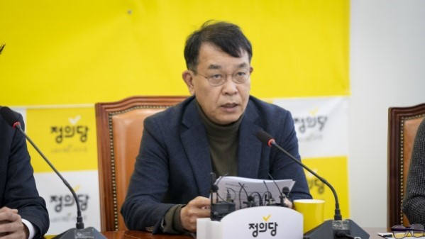 김종대 정의당 비대위 대변인.