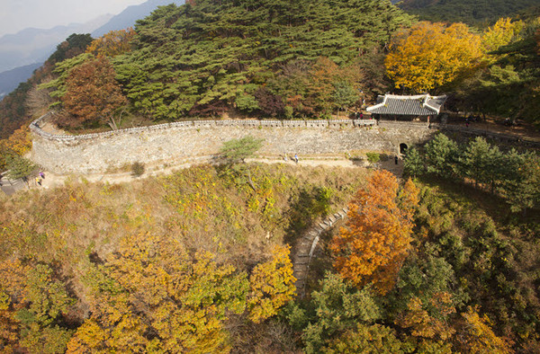 경기 광주시에 위치한 남한산성 (사진제공 남한산성 도립공원)