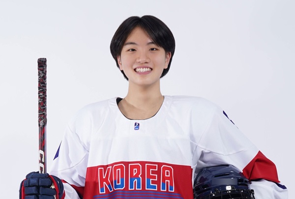 아이스하키 여자부 국가대표 한채연 (사진제공 강원 2024)