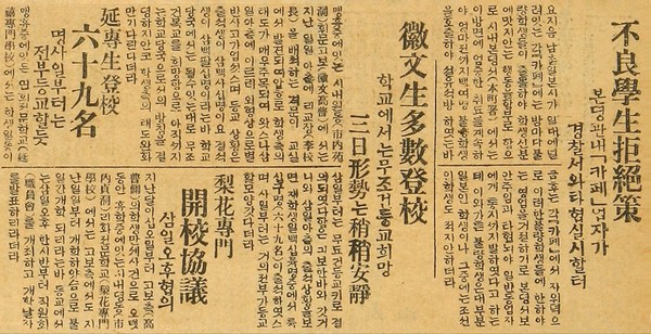 중외일보 1930년 2월 4일자.