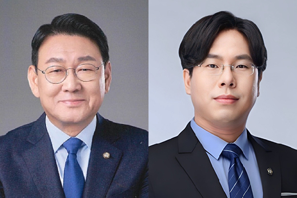 민주당 김교흥(왼쪽) 국민의힘 박상수(오른쪽)