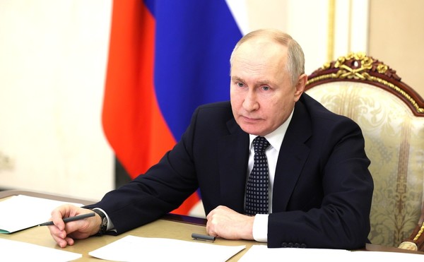 블라디미르 푸틴 러시아 대통령. (사진 러시아 크렘린궁 홈페이지)