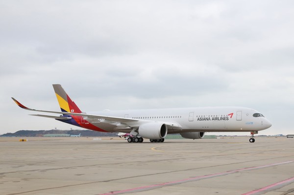 아시아나항공이 운용 중인 에어버스 A350기종