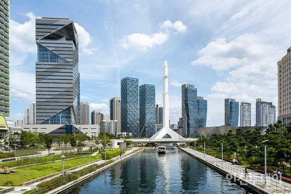 송도센트럴파크의 모습.(사진제공 인천경제청)