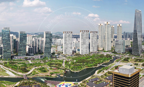 송도국제도시의 모습.(사진제공 인천경제청)