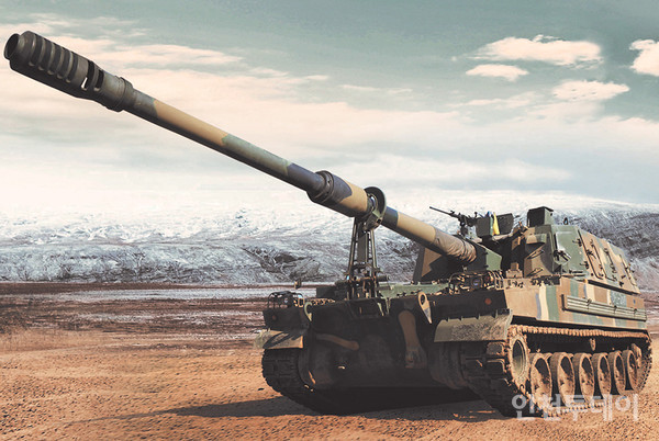 K9A1 자주포 (사진=한화)