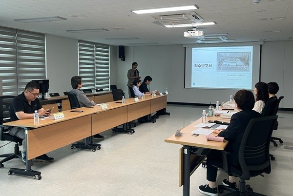 지난 13일 인천시청에서 인천시립미술관 사전프로젝트 행사 운영 용역 착수보고회가 열렸다. (사진제공 인천시) 