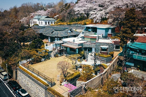 인천도시공사가 매입한 고 이기상 영진공사 회장의 사저.(사진제공 인천도시공사)