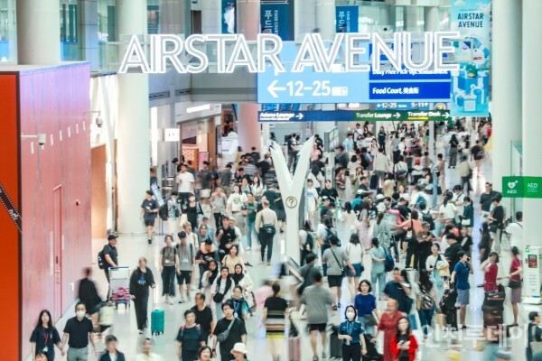 인천국제공항 제1여객터미널 면세구역.(사진제공 인천공항공사)