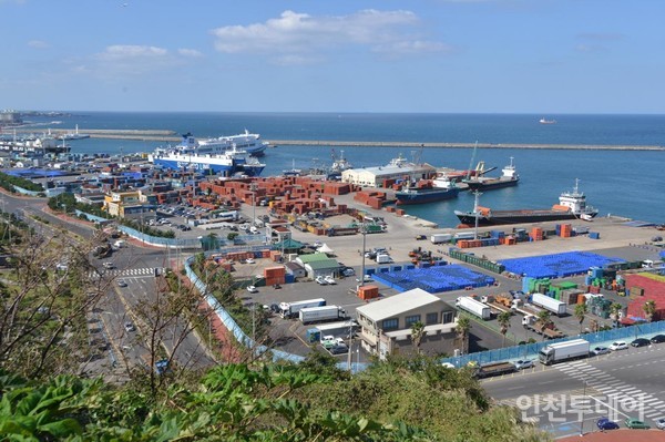 제주항 화물터미널 전경.(사진제공 대한민국역사박물관)