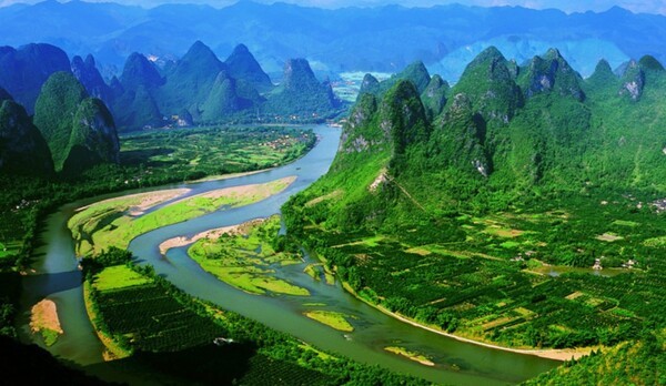 중국 구이린 산수. (사진 아시아나항공)