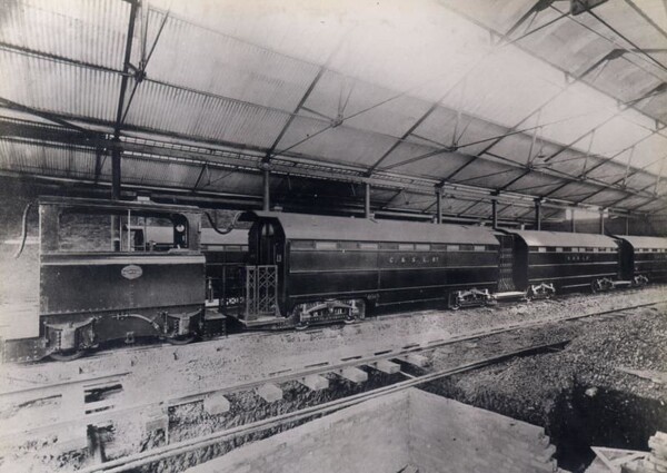 영국 City and South London Railway(런던 교통 박물관)