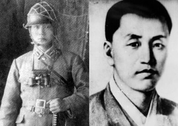 일제 괴뢰국가 만주국 육군군관학교와 일본 육군사관학교를 졸업한 직후 헌병 조장 시절 박정희와 동일항일연군을 이끈 조선혁명군 양세봉 총사령관(1896-1934)