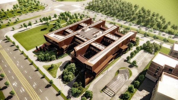 송도국제도서관 외부 전경.(사진제공 연수구)