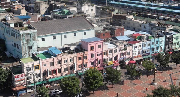 인천 동구 송현자유시장 모습. (사진 인천동구)