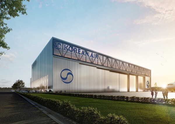 대한항공 인천공항 신규 정비격납고 조감도.(사진제공 인천공항공사)