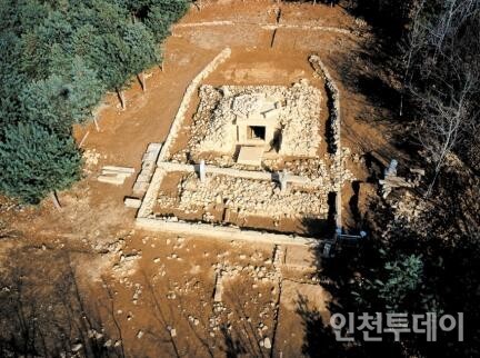 강화 가릉 발굴 모습(출처 국가유산포털)