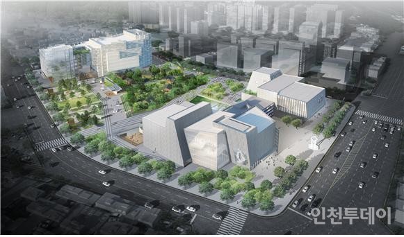 인천뮤지엄파크 조감도.(사진제공 인천시)