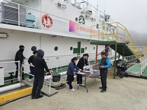 [포토] ‘건강옹진호’ 백령·대청·소청도 주민 100여명 진료
